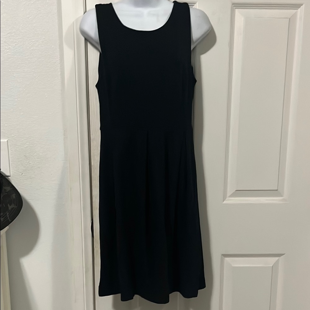 Elegant Black Sleeveless Dress